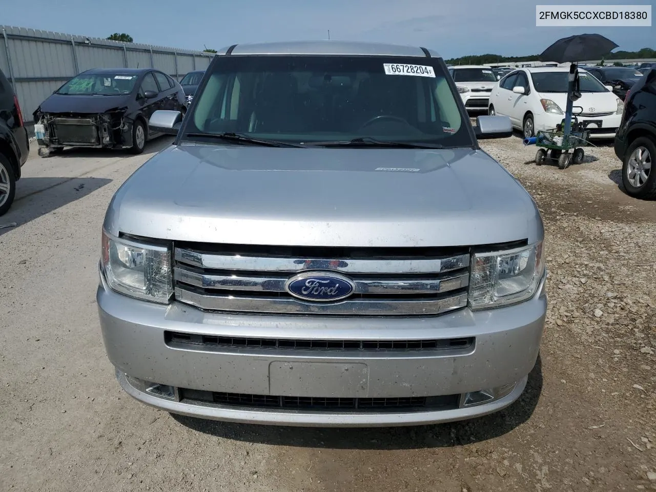 2012 Ford Flex Sel VIN: 2FMGK5CCXCBD18380 Lot: 66728204