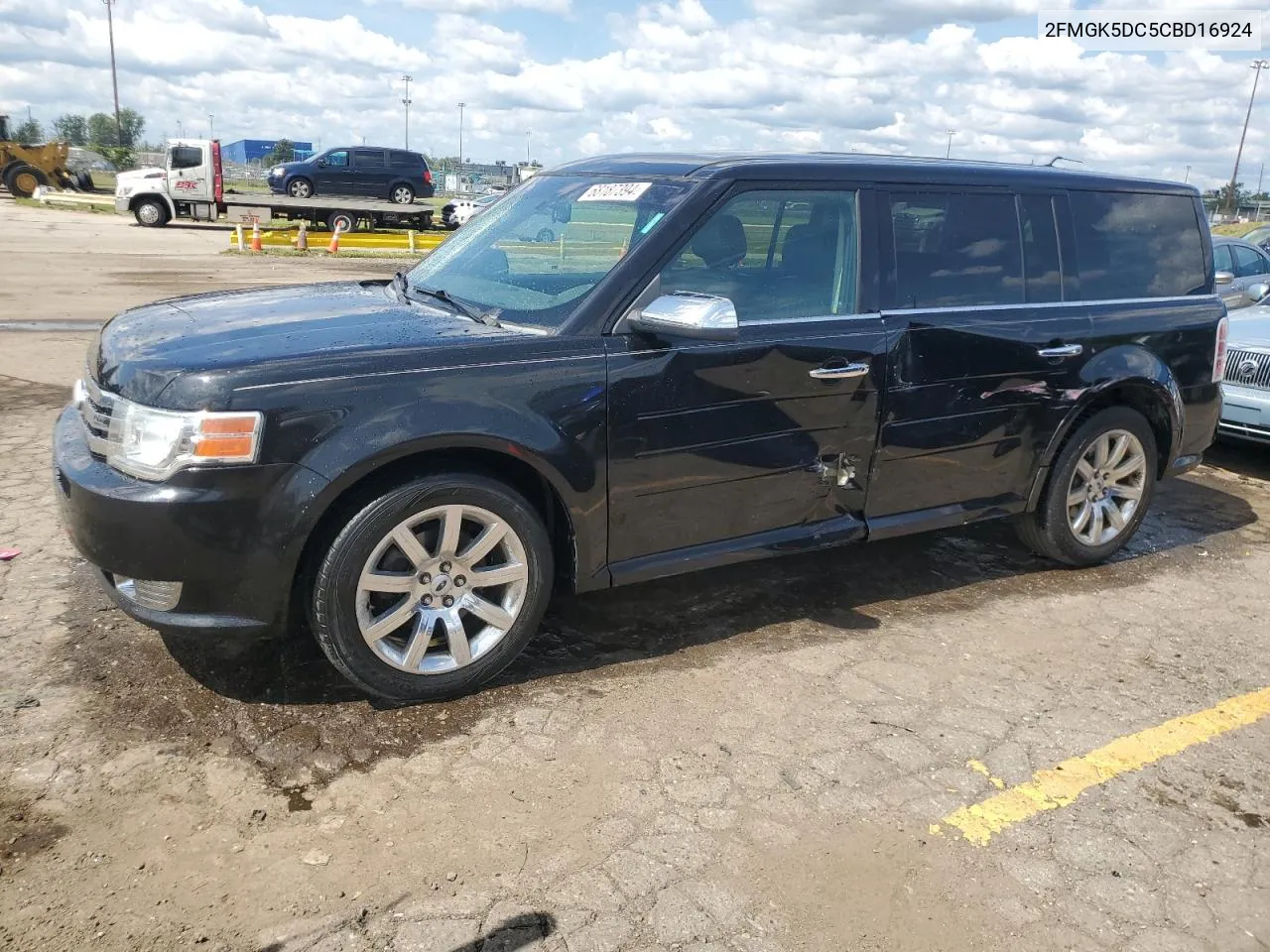 2012 Ford Flex Limited VIN: 2FMGK5DC5CBD16924 Lot: 68187394