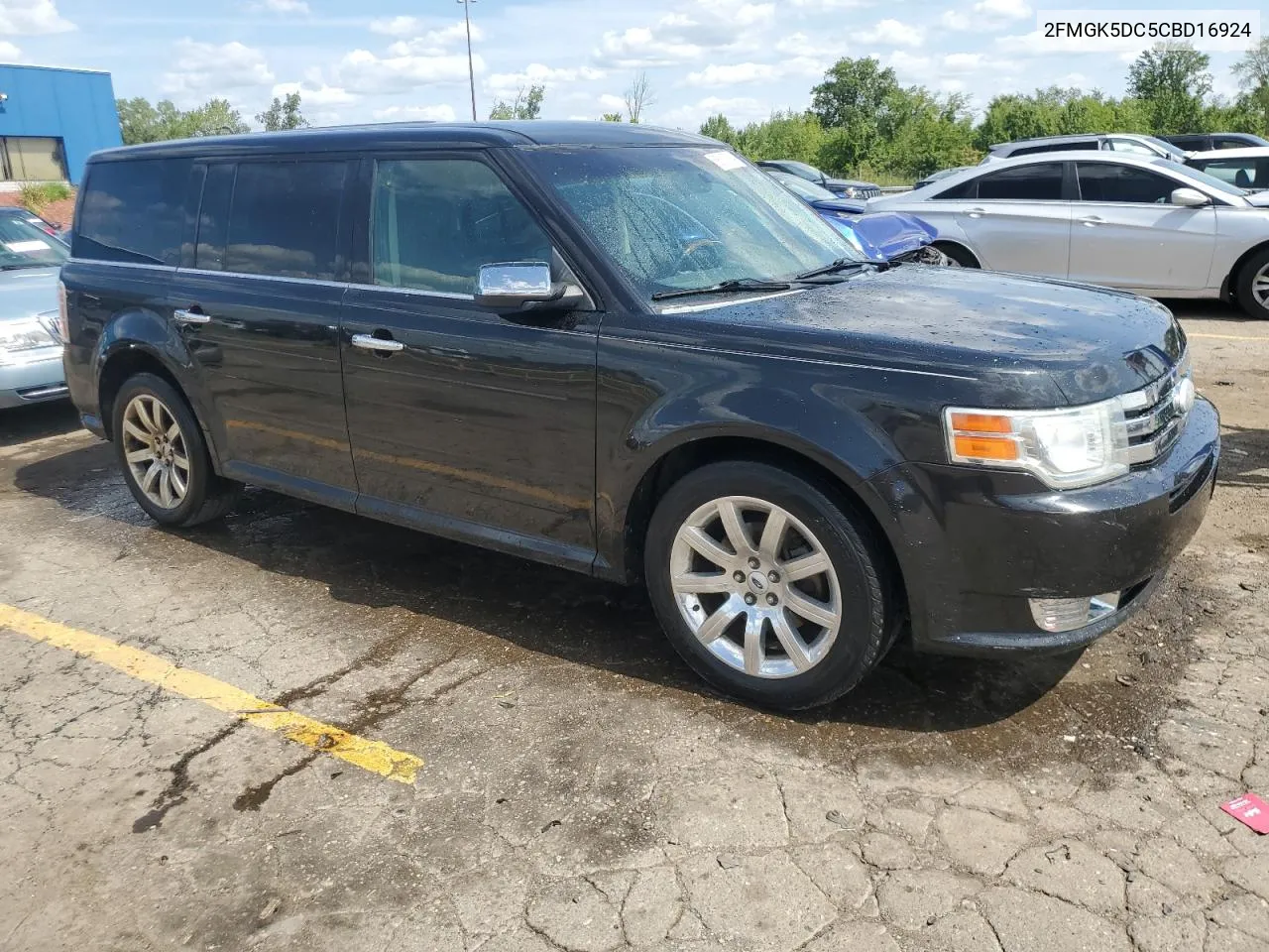 2012 Ford Flex Limited VIN: 2FMGK5DC5CBD16924 Lot: 68187394