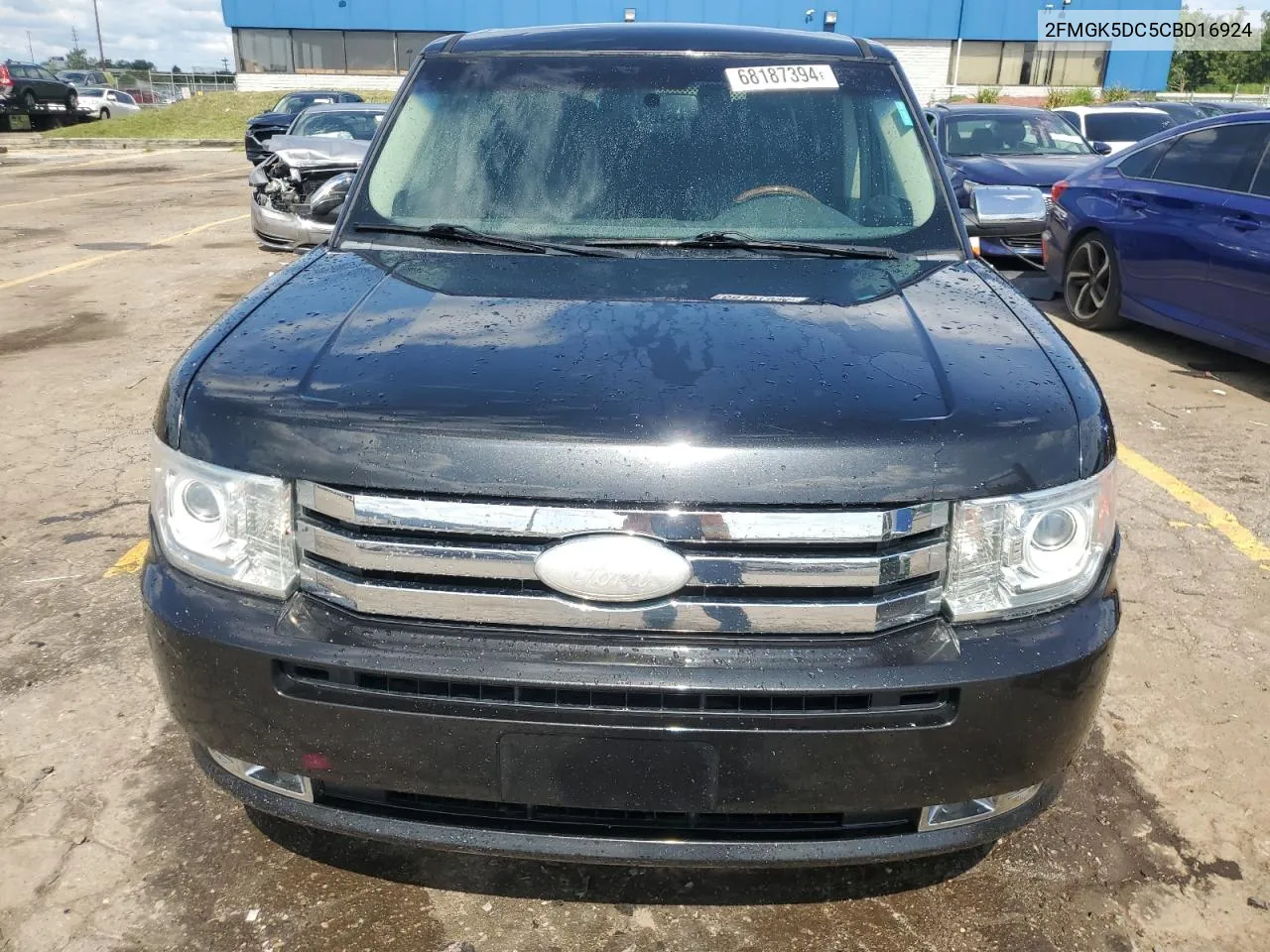 2012 Ford Flex Limited VIN: 2FMGK5DC5CBD16924 Lot: 68187394