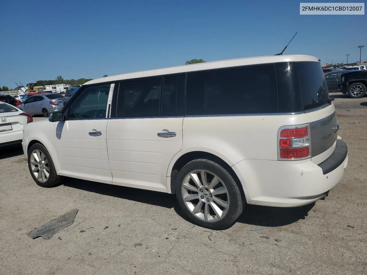 2012 Ford Flex Limited VIN: 2FMHK6DC1CBD12007 Lot: 70430564