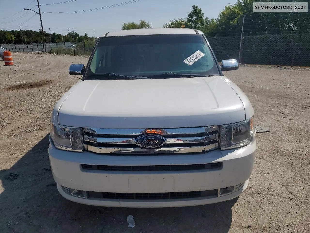 2012 Ford Flex Limited VIN: 2FMHK6DC1CBD12007 Lot: 70430564