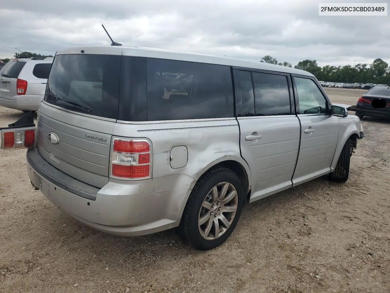 2012 Ford Flex Limited VIN: 2FMGK5DC3CBD03489 Lot: 70477874