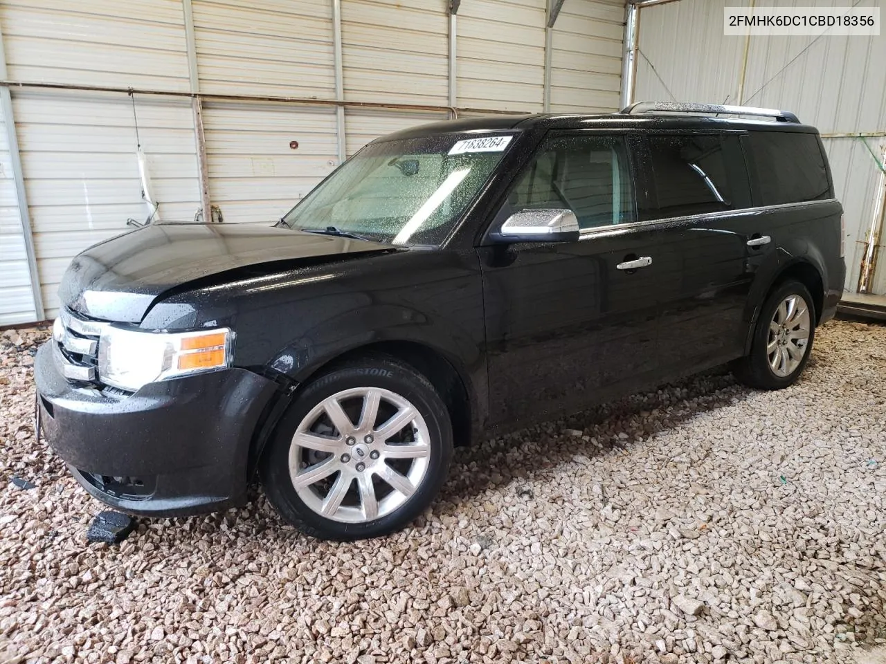 2012 Ford Flex Limited VIN: 2FMHK6DC1CBD18356 Lot: 71838264