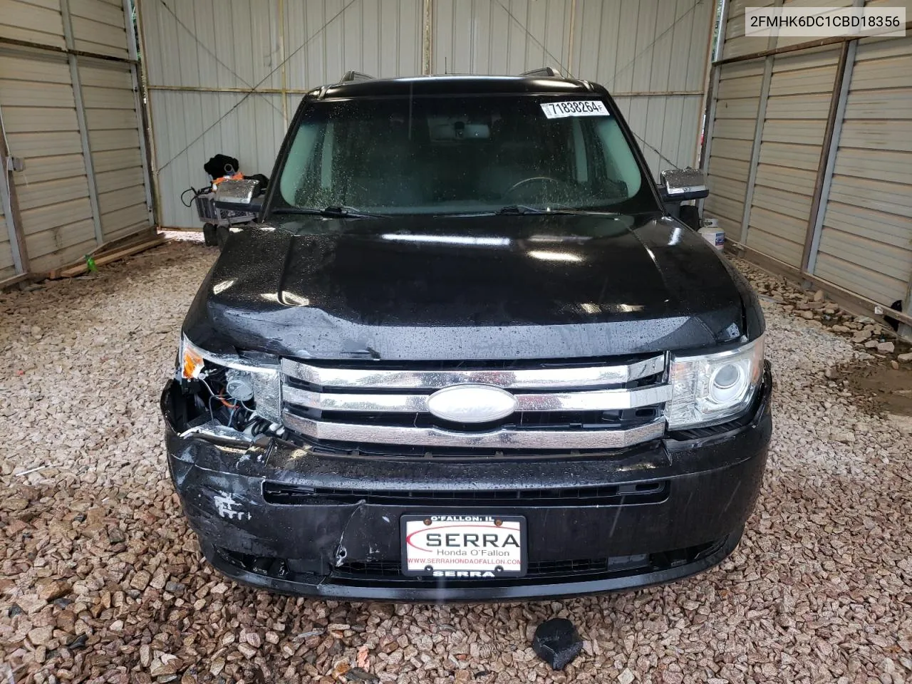 2012 Ford Flex Limited VIN: 2FMHK6DC1CBD18356 Lot: 71838264