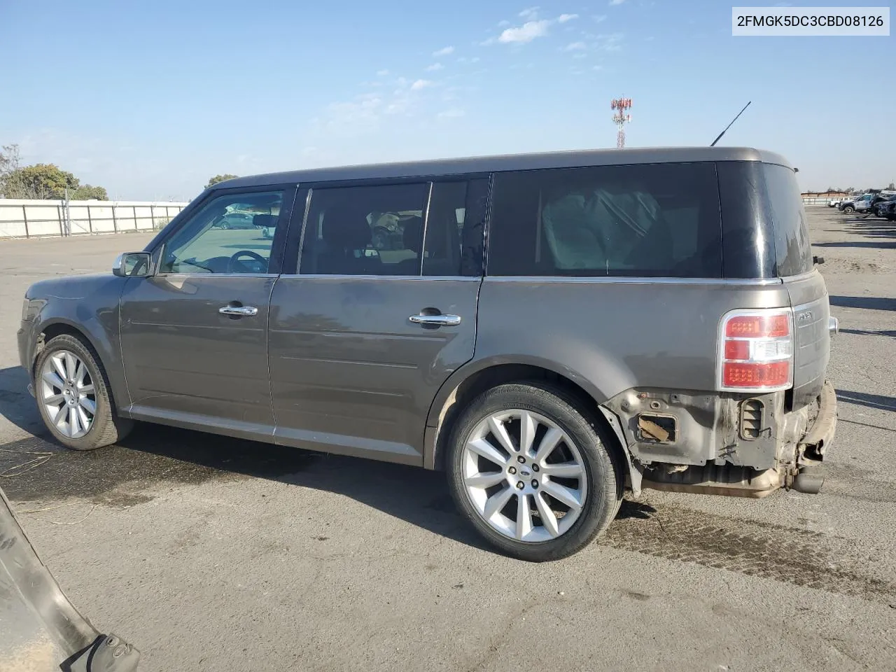 2012 Ford Flex Limited VIN: 2FMGK5DC3CBD08126 Lot: 72085234