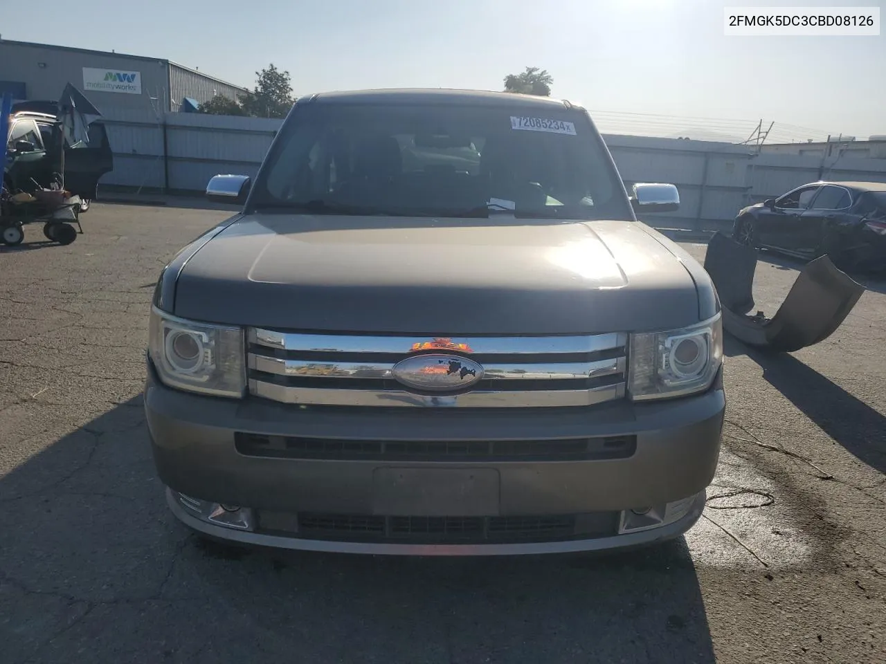 2012 Ford Flex Limited VIN: 2FMGK5DC3CBD08126 Lot: 72085234