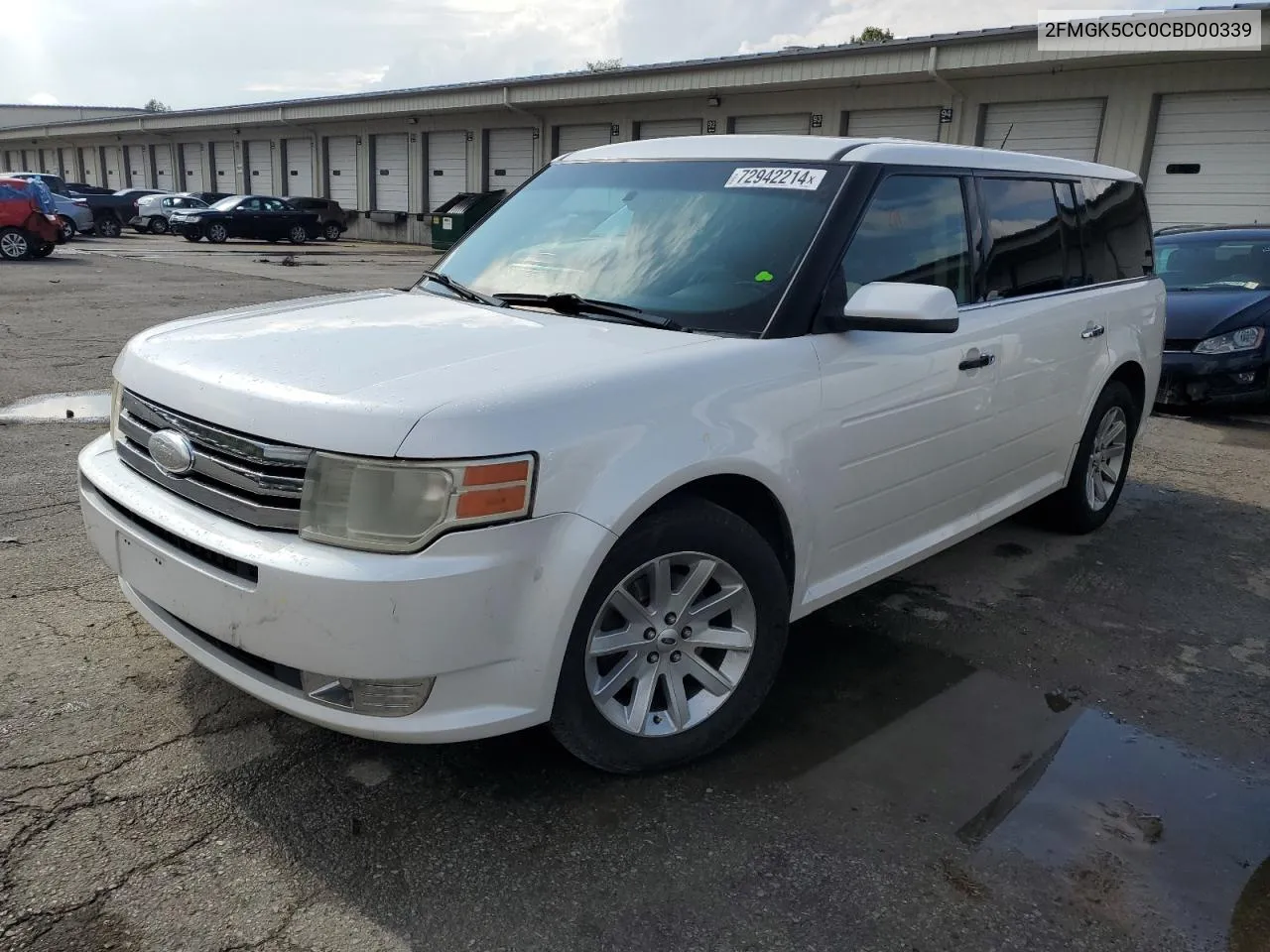 2012 Ford Flex Sel VIN: 2FMGK5CC0CBD00339 Lot: 72942214