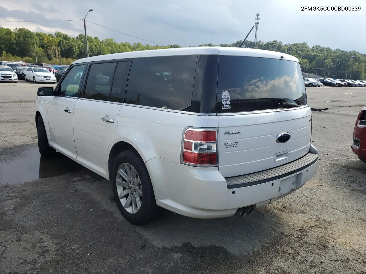 2012 Ford Flex Sel VIN: 2FMGK5CC0CBD00339 Lot: 72942214