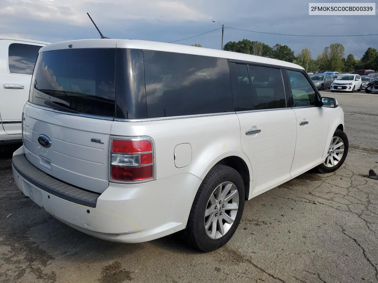 2012 Ford Flex Sel VIN: 2FMGK5CC0CBD00339 Lot: 72942214