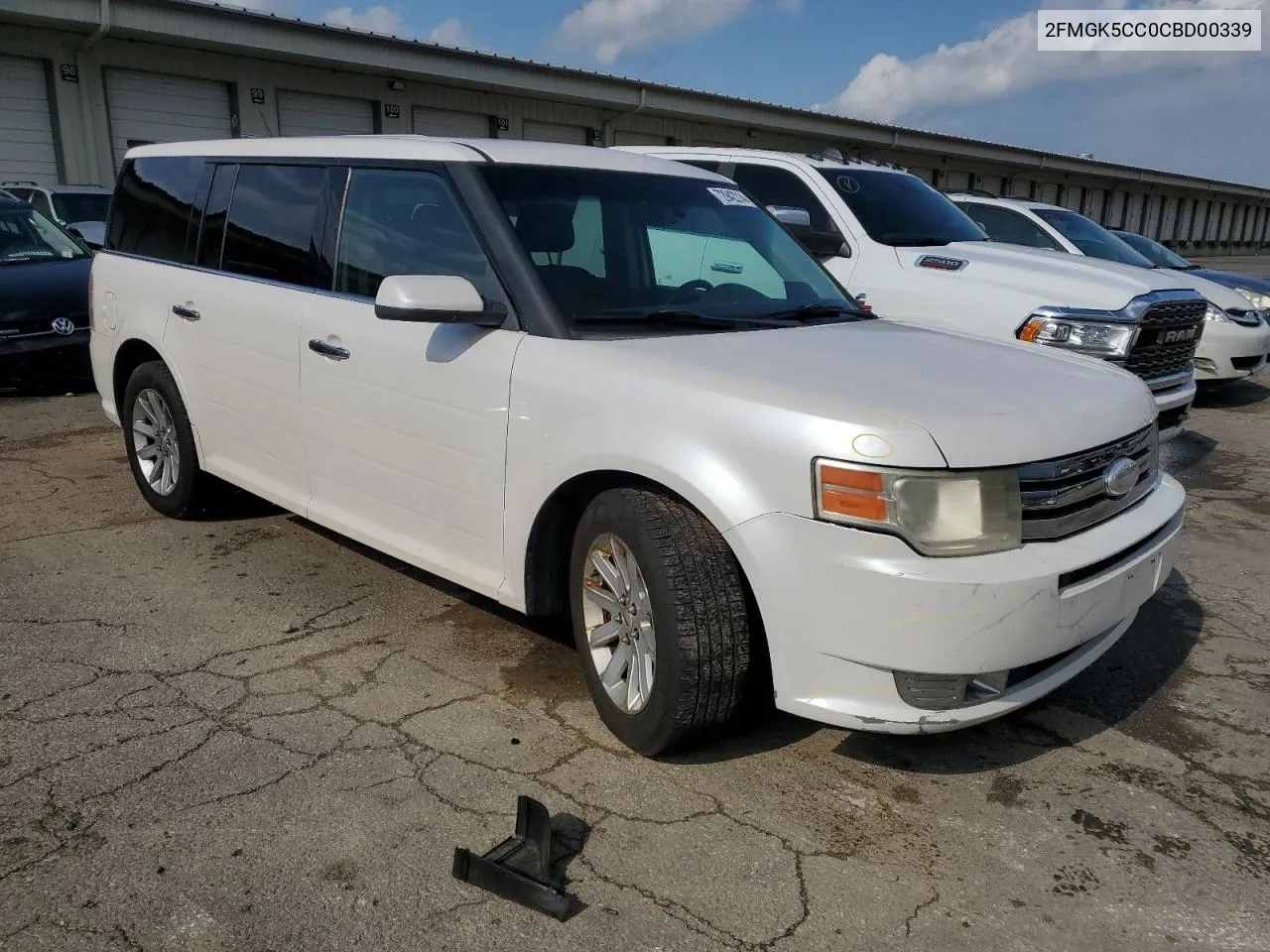 2012 Ford Flex Sel VIN: 2FMGK5CC0CBD00339 Lot: 72942214