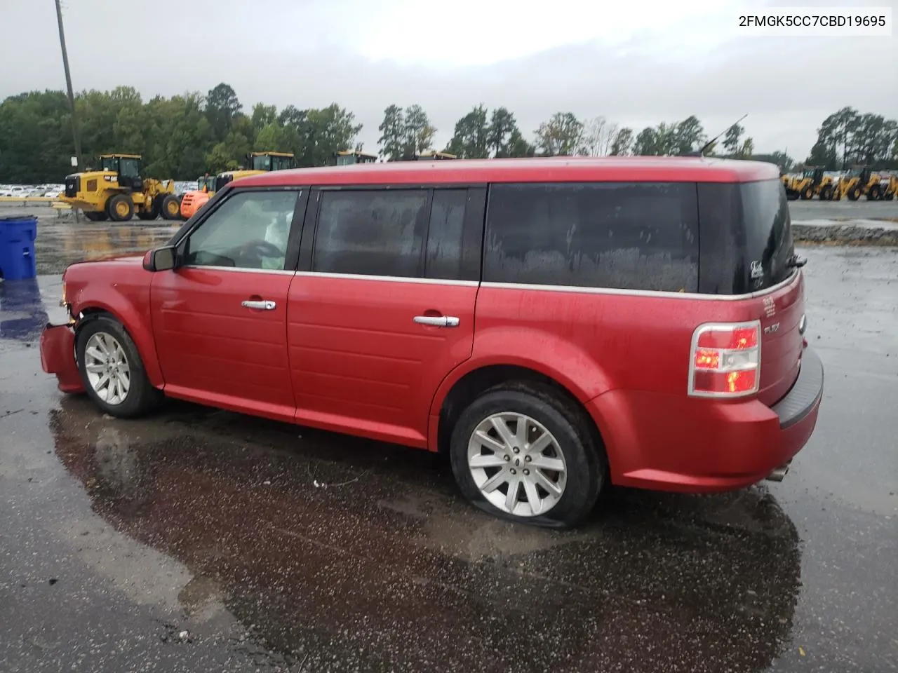 2012 Ford Flex Sel VIN: 2FMGK5CC7CBD19695 Lot: 73065224