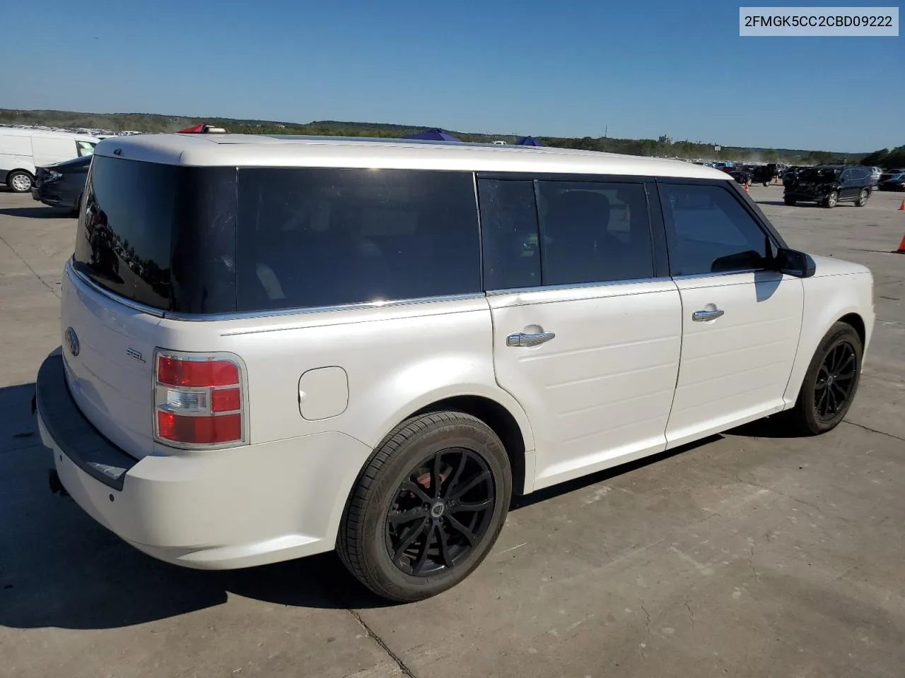 2012 Ford Flex Sel VIN: 2FMGK5CC2CBD09222 Lot: 73658444