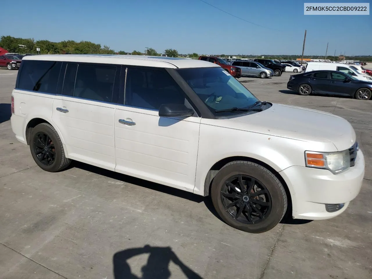 2012 Ford Flex Sel VIN: 2FMGK5CC2CBD09222 Lot: 73658444