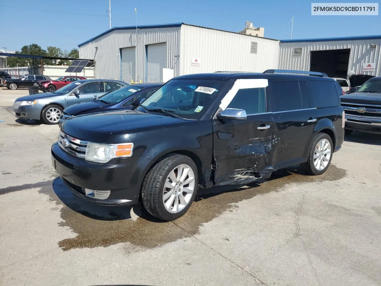 2FMGK5DC9CBD11791 2012 Ford Flex Limited