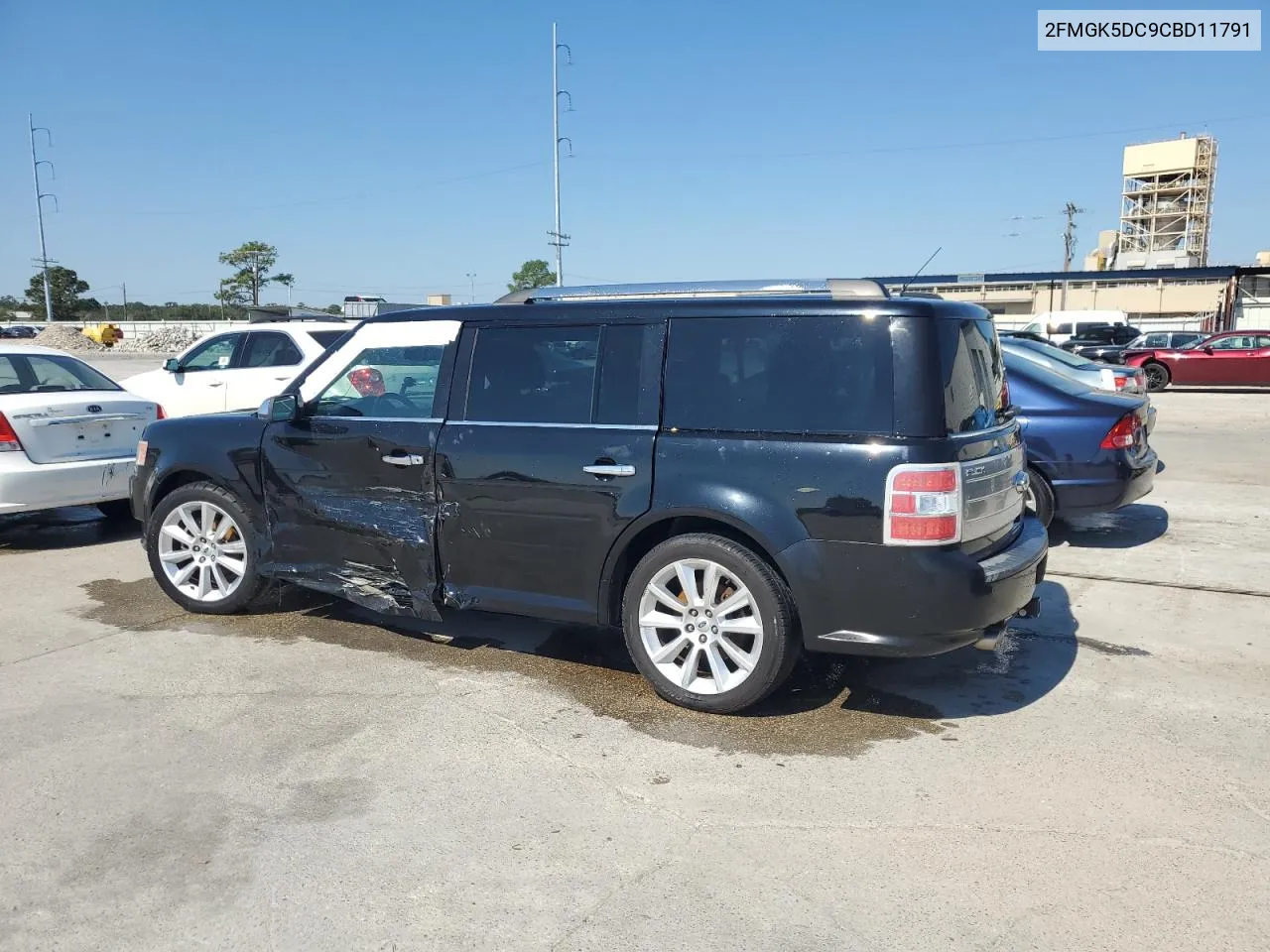 2012 Ford Flex Limited VIN: 2FMGK5DC9CBD11791 Lot: 74798894