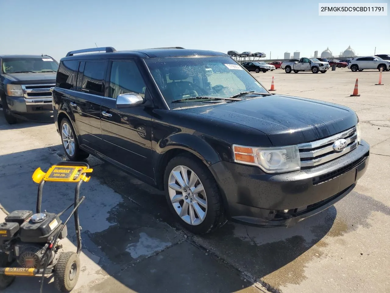 2012 Ford Flex Limited VIN: 2FMGK5DC9CBD11791 Lot: 74798894