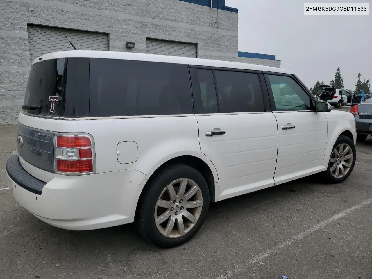 2012 Ford Flex Limited VIN: 2FMGK5DC9CBD11533 Lot: 76090944