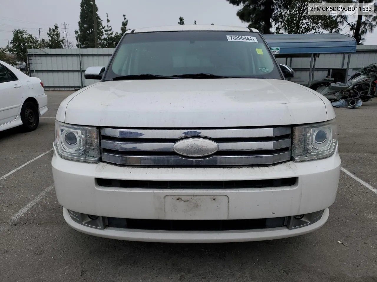 2012 Ford Flex Limited VIN: 2FMGK5DC9CBD11533 Lot: 76090944