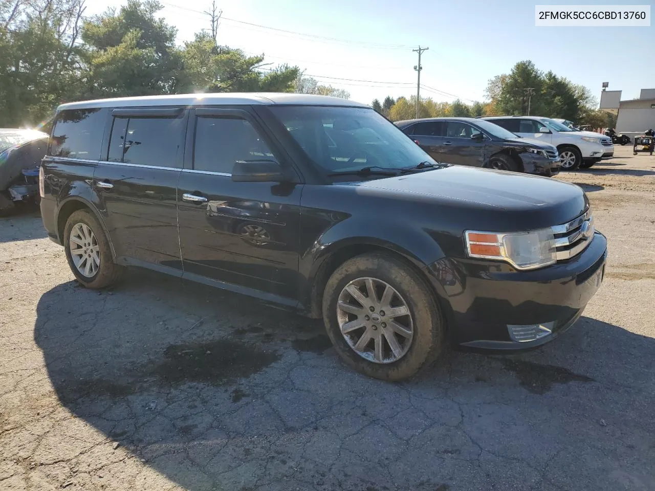 2012 Ford Flex Sel VIN: 2FMGK5CC6CBD13760 Lot: 76543834