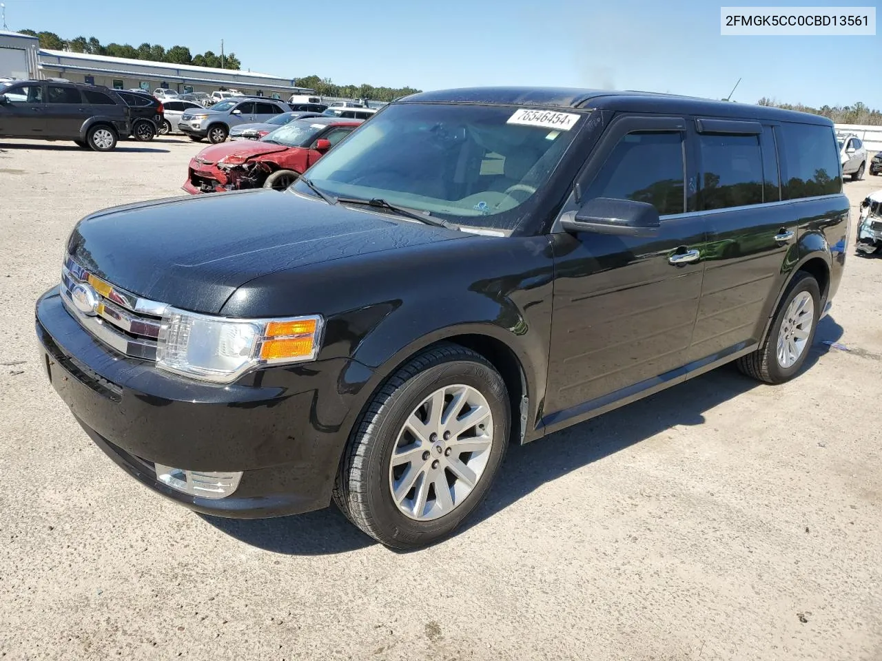 2012 Ford Flex Sel VIN: 2FMGK5CC0CBD13561 Lot: 76546454