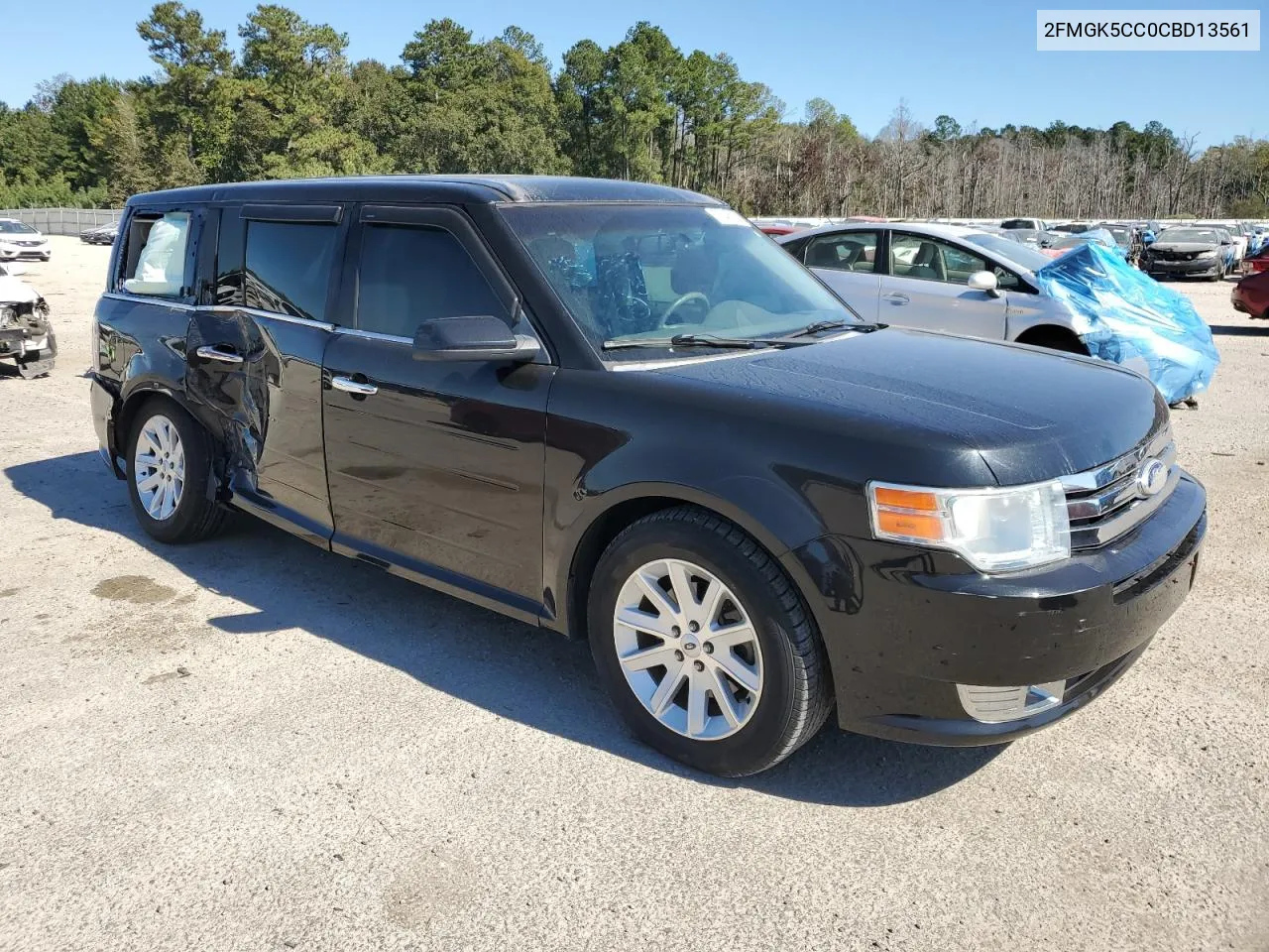 2012 Ford Flex Sel VIN: 2FMGK5CC0CBD13561 Lot: 76546454