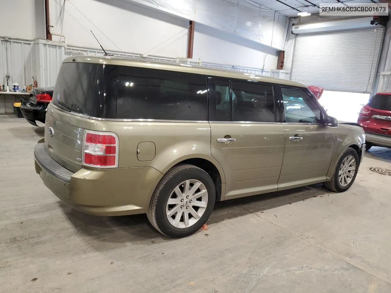 2012 Ford Flex Sel VIN: 2FMHK6CC3CBD01673 Lot: 76549444