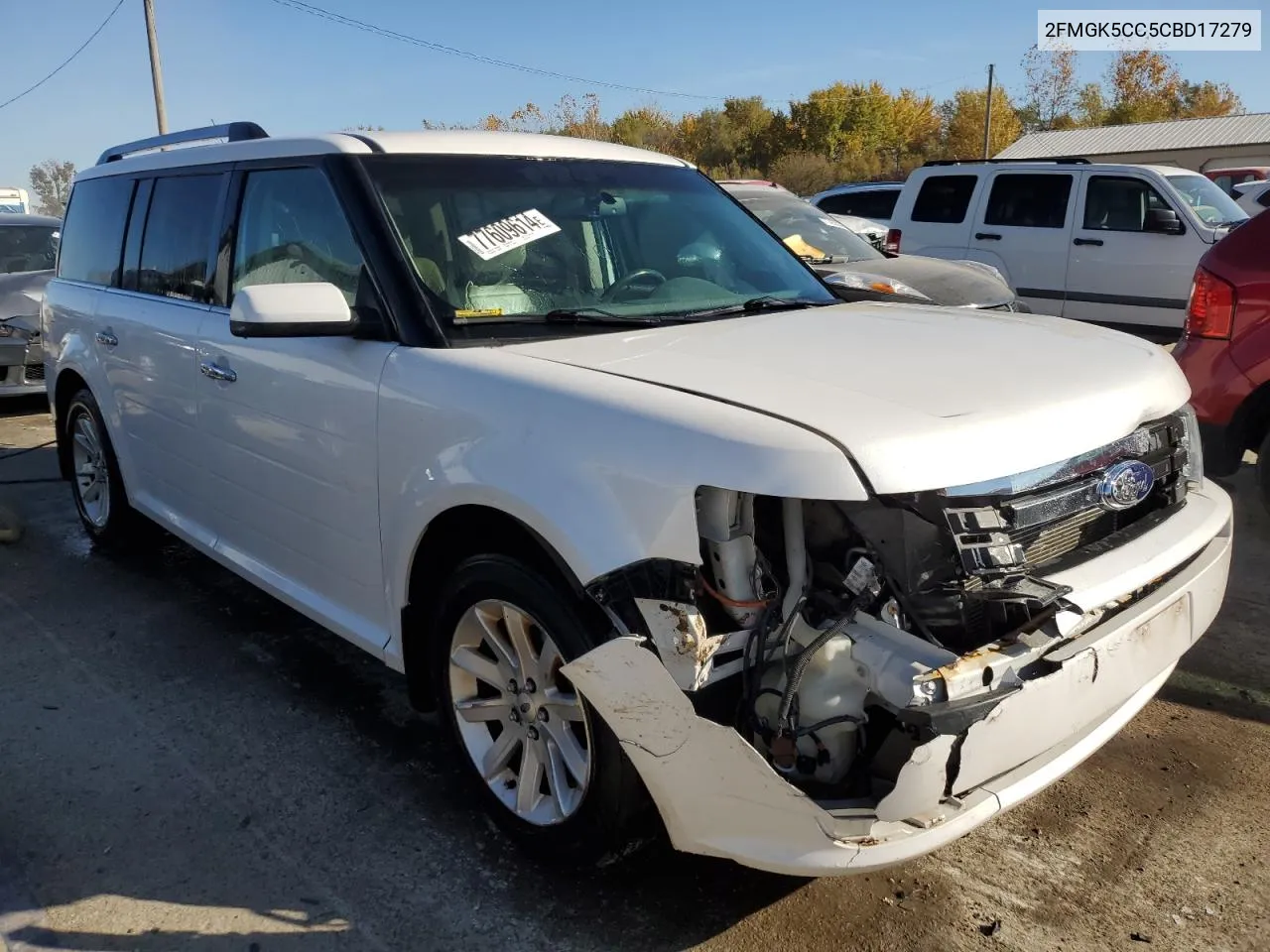 2012 Ford Flex Sel VIN: 2FMGK5CC5CBD17279 Lot: 77609614