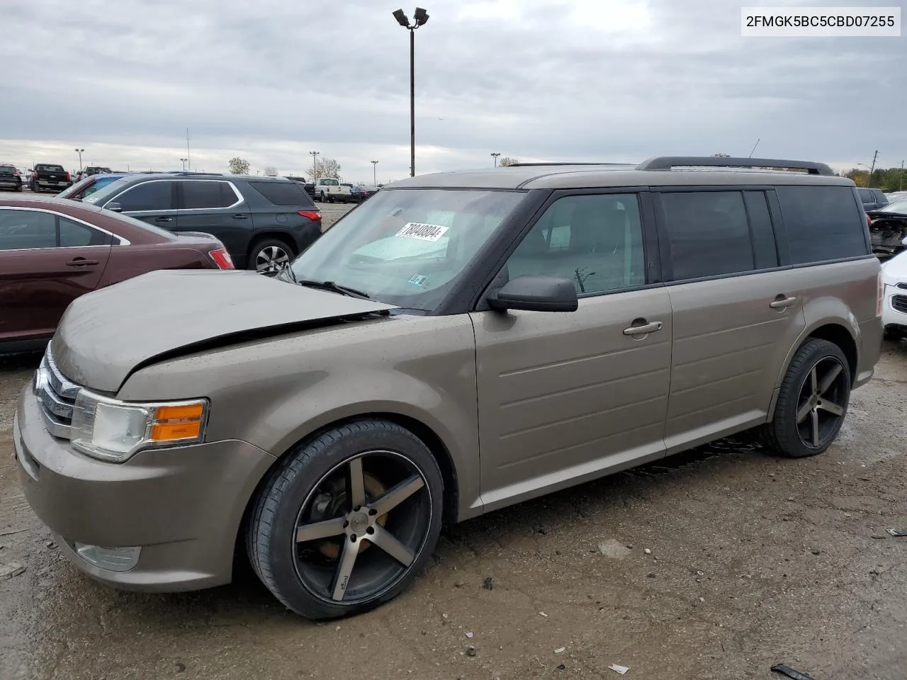 2012 Ford Flex Se VIN: 2FMGK5BC5CBD07255 Lot: 78040804