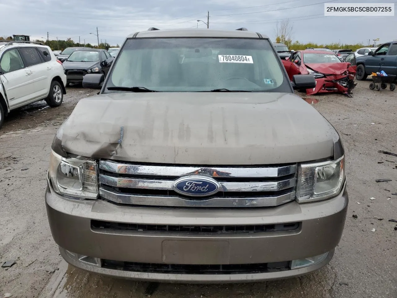 2012 Ford Flex Se VIN: 2FMGK5BC5CBD07255 Lot: 78040804