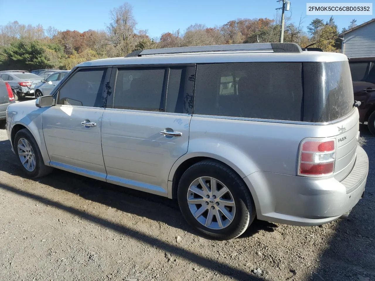 2012 Ford Flex Sel VIN: 2FMGK5CC6CBD05352 Lot: 79449974