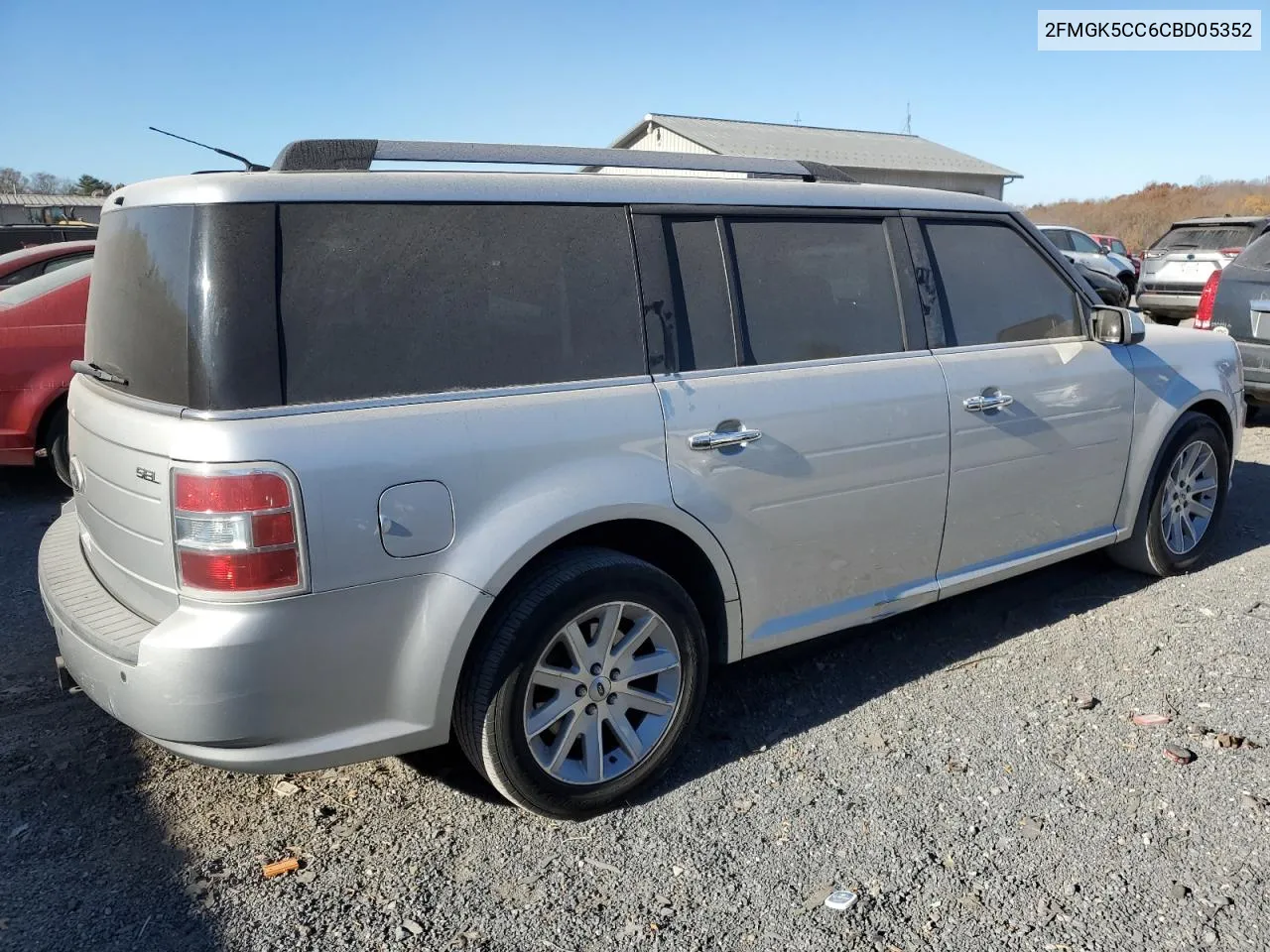 2012 Ford Flex Sel VIN: 2FMGK5CC6CBD05352 Lot: 79449974