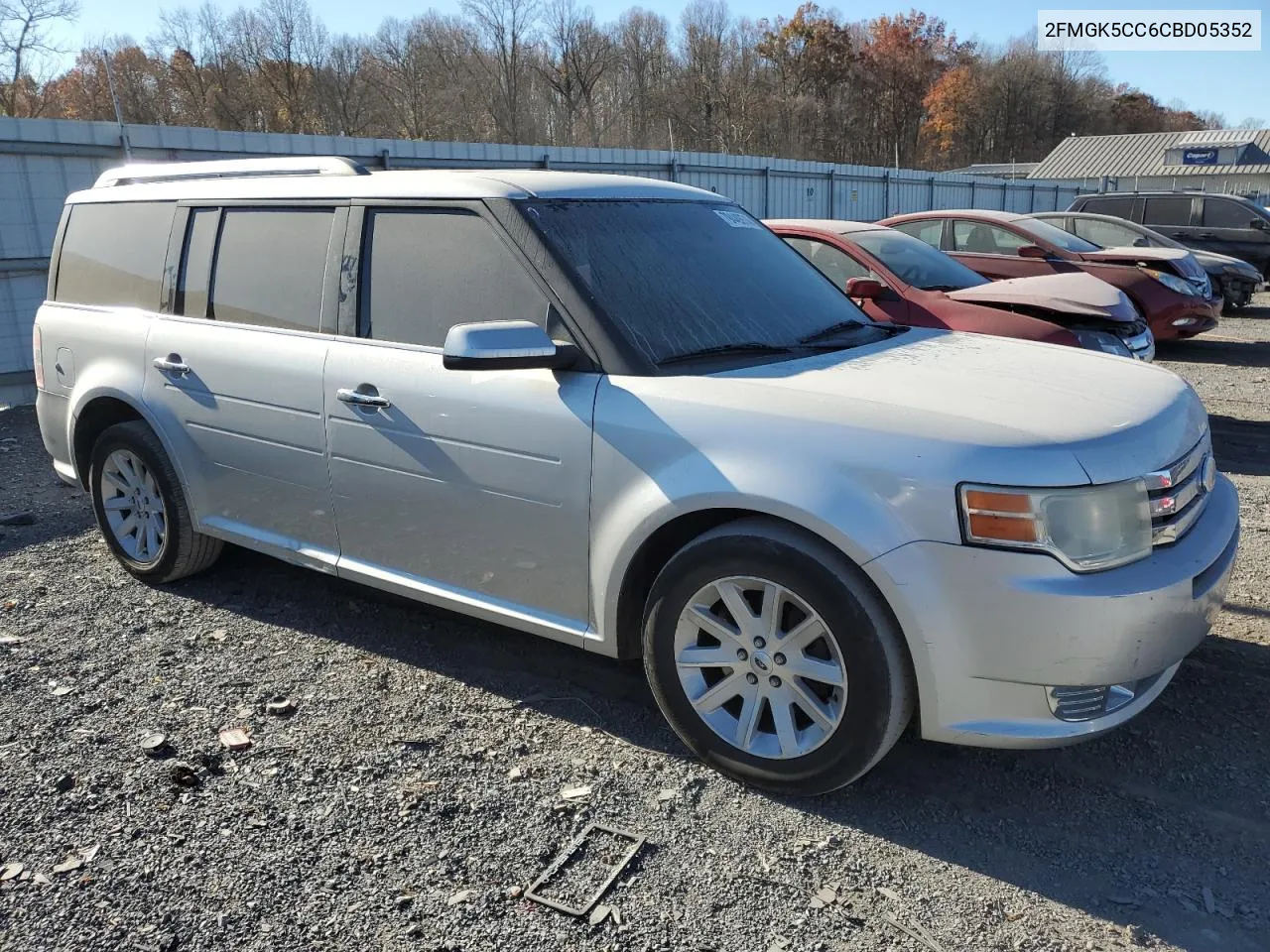 2012 Ford Flex Sel VIN: 2FMGK5CC6CBD05352 Lot: 79449974