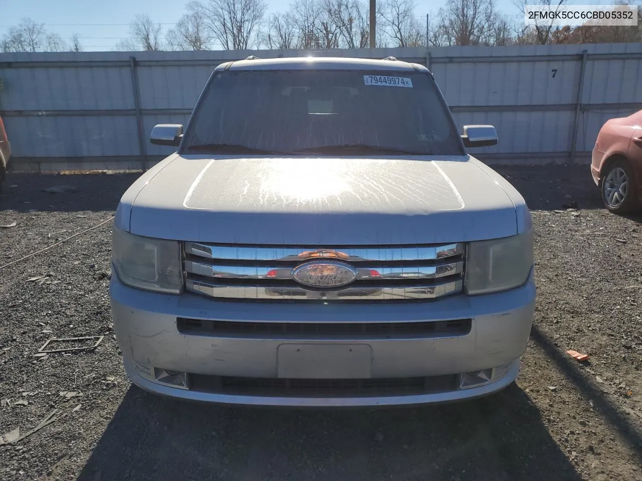 2012 Ford Flex Sel VIN: 2FMGK5CC6CBD05352 Lot: 79449974