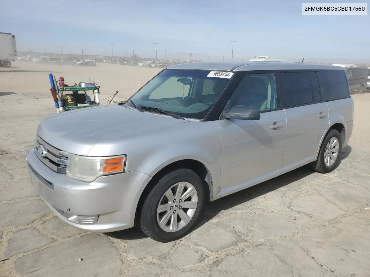 2012 Ford Flex Se VIN: 2FMGK5BC5CBD17560 Lot: 79658454