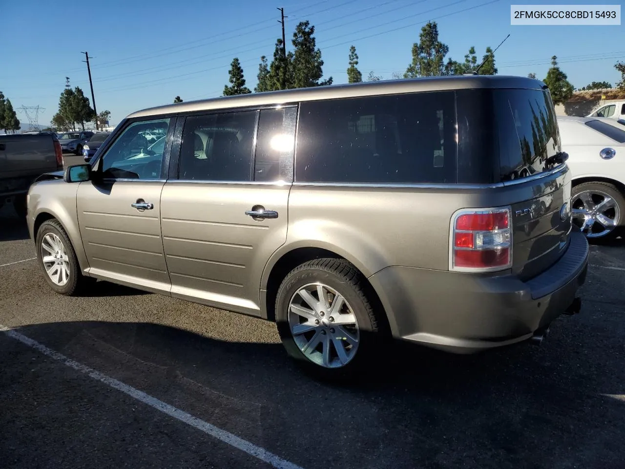 2012 Ford Flex Sel VIN: 2FMGK5CC8CBD15493 Lot: 79768474