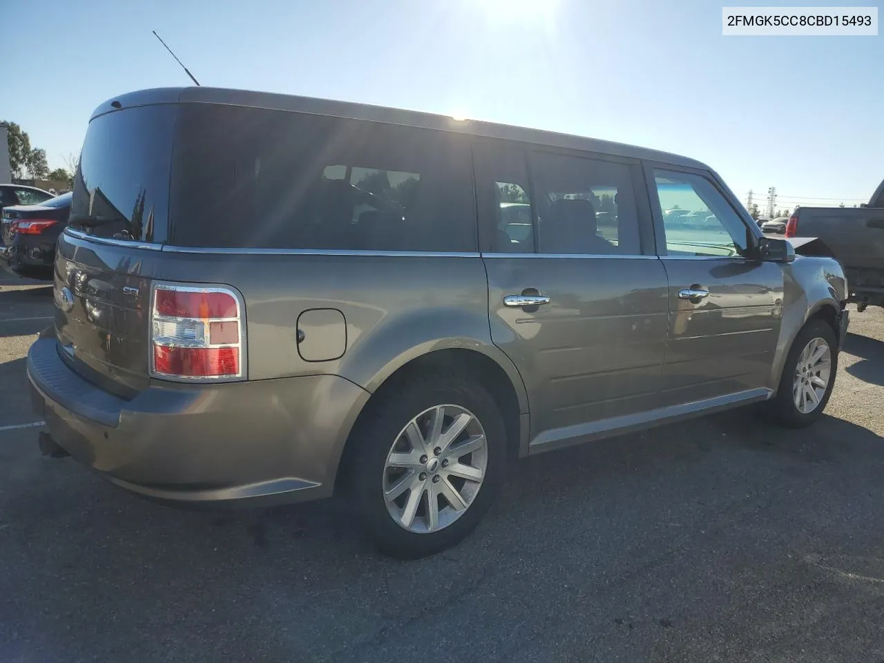 2012 Ford Flex Sel VIN: 2FMGK5CC8CBD15493 Lot: 79768474