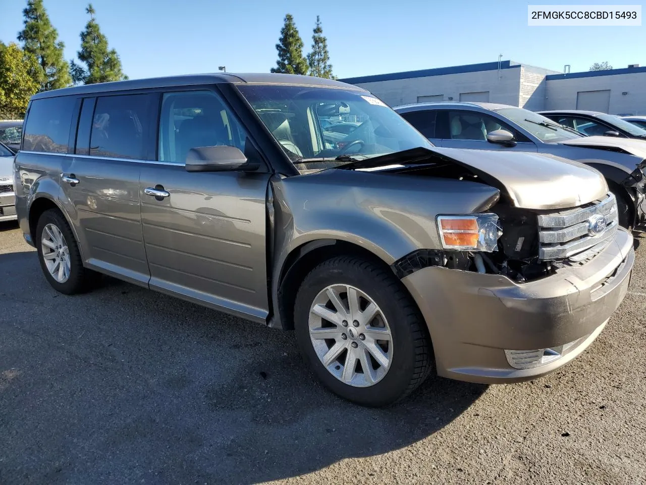 2012 Ford Flex Sel VIN: 2FMGK5CC8CBD15493 Lot: 79768474