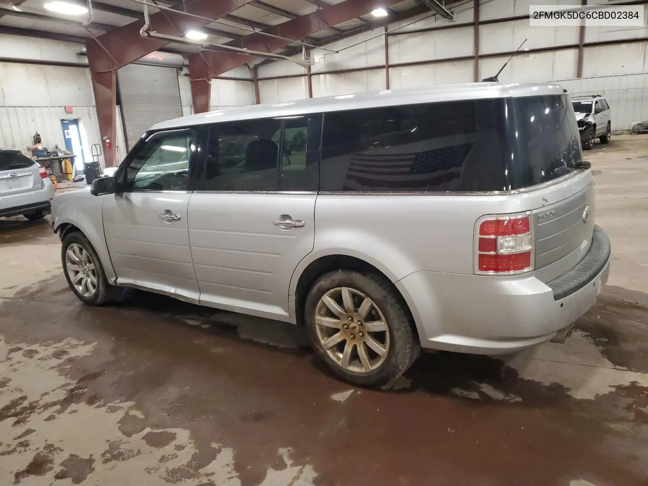 2012 Ford Flex Limited VIN: 2FMGK5DC6CBD02384 Lot: 80120474