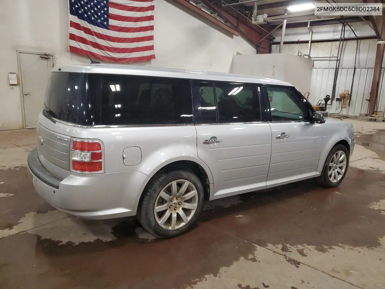 2012 Ford Flex Limited VIN: 2FMGK5DC6CBD02384 Lot: 80120474