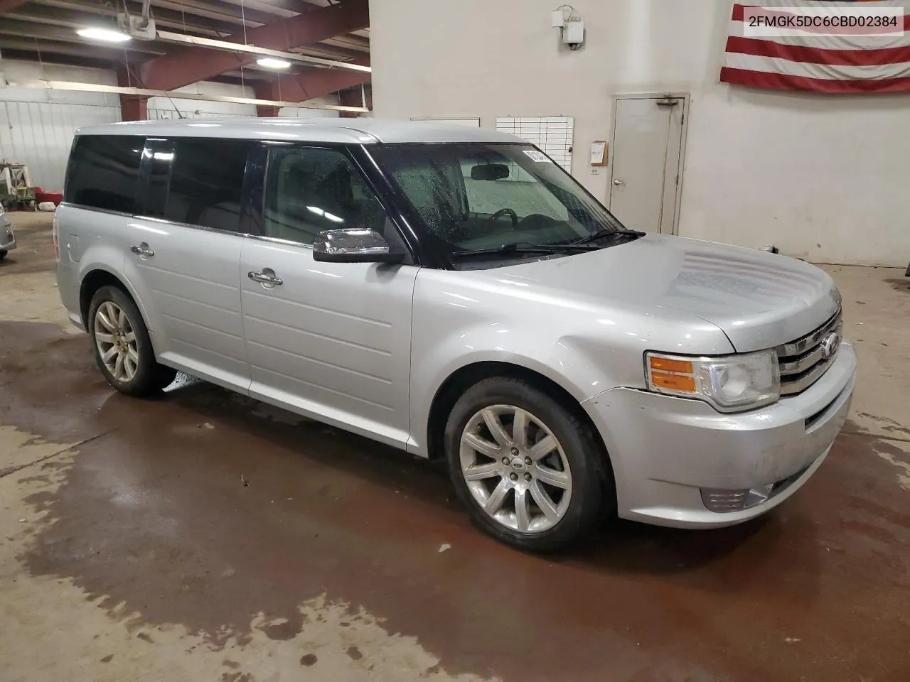 2012 Ford Flex Limited VIN: 2FMGK5DC6CBD02384 Lot: 80120474