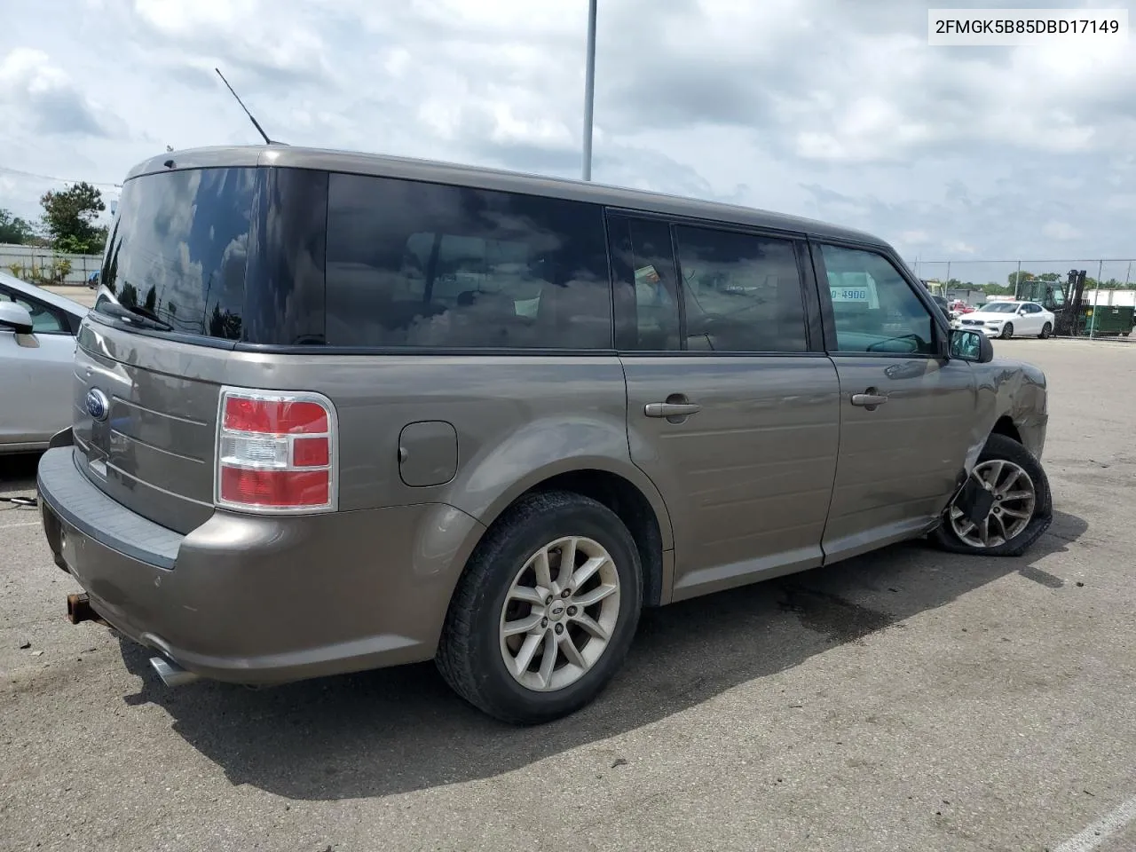 2013 Ford Flex Se VIN: 2FMGK5B85DBD17149 Lot: 57242344