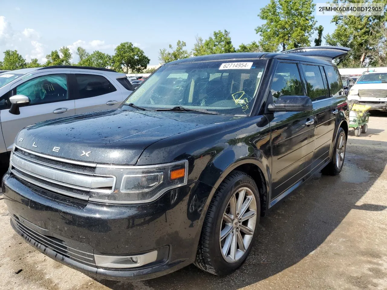 2013 Ford Flex Limited VIN: 2FMHK6D84DBD12905 Lot: 62714954