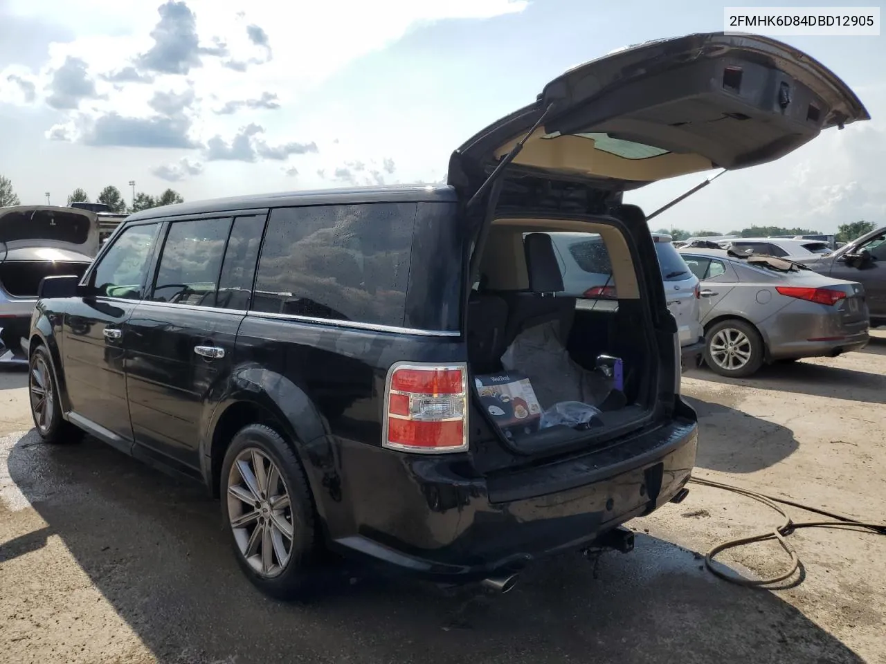 2013 Ford Flex Limited VIN: 2FMHK6D84DBD12905 Lot: 62714954