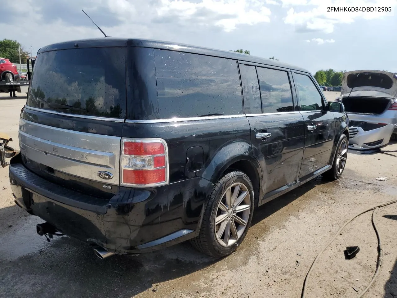 2013 Ford Flex Limited VIN: 2FMHK6D84DBD12905 Lot: 62714954