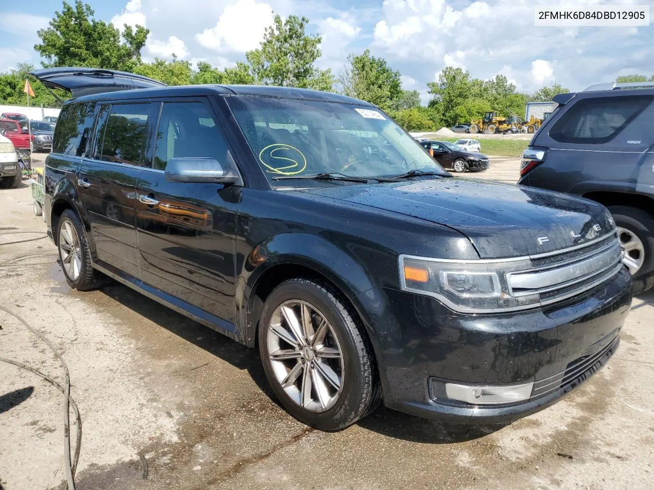 2013 Ford Flex Limited VIN: 2FMHK6D84DBD12905 Lot: 62714954