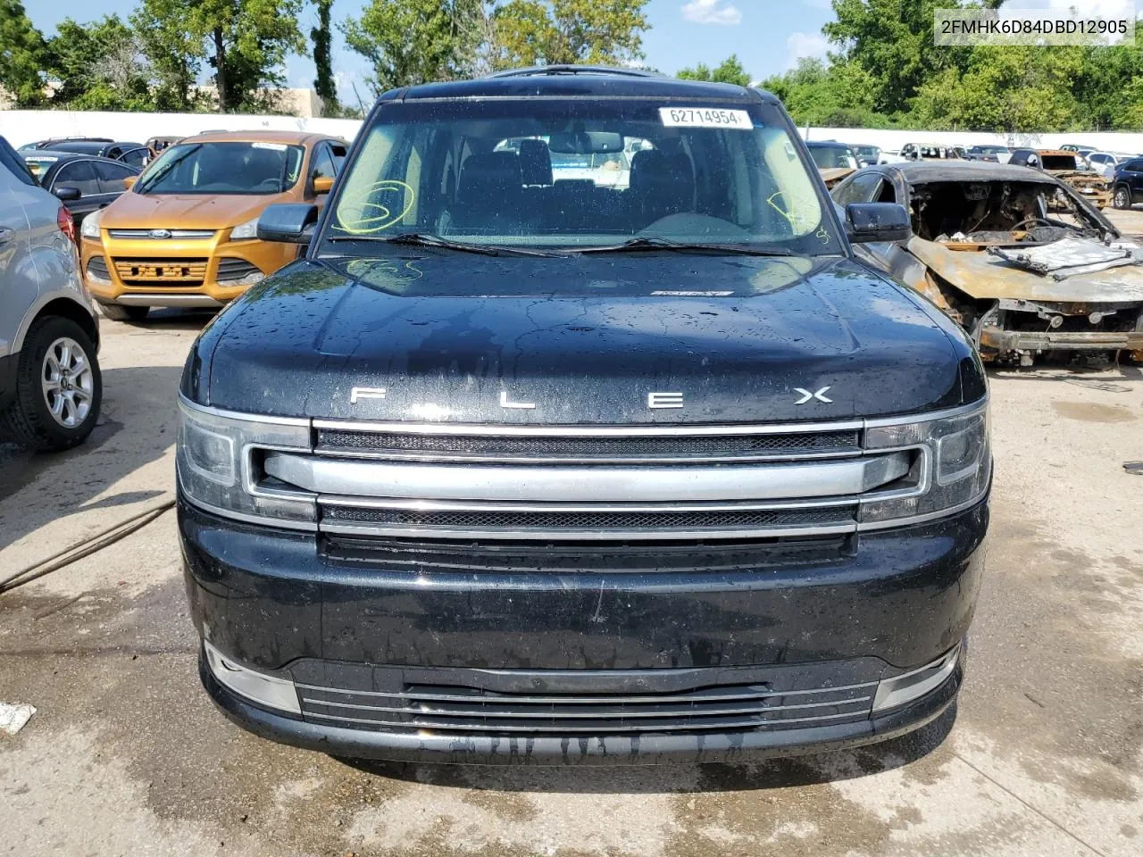 2013 Ford Flex Limited VIN: 2FMHK6D84DBD12905 Lot: 62714954