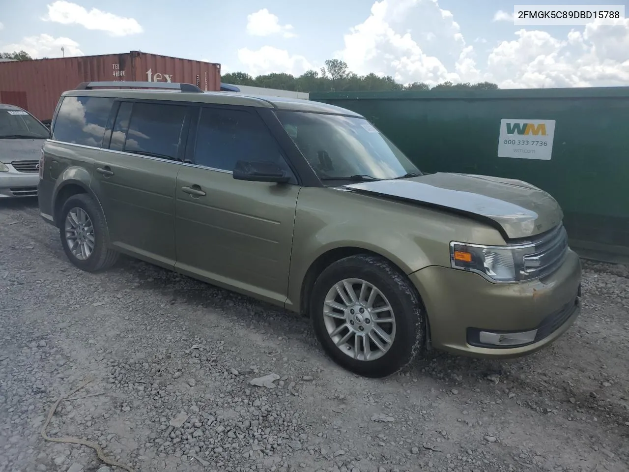 2013 Ford Flex Sel VIN: 2FMGK5C89DBD15788 Lot: 63491534