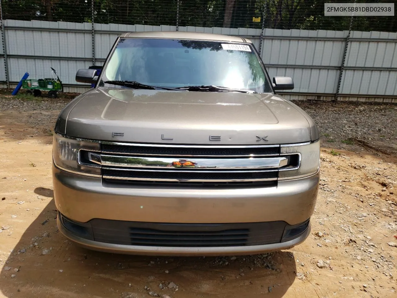 2013 Ford Flex Se VIN: 2FMGK5B81DBD02938 Lot: 64551194