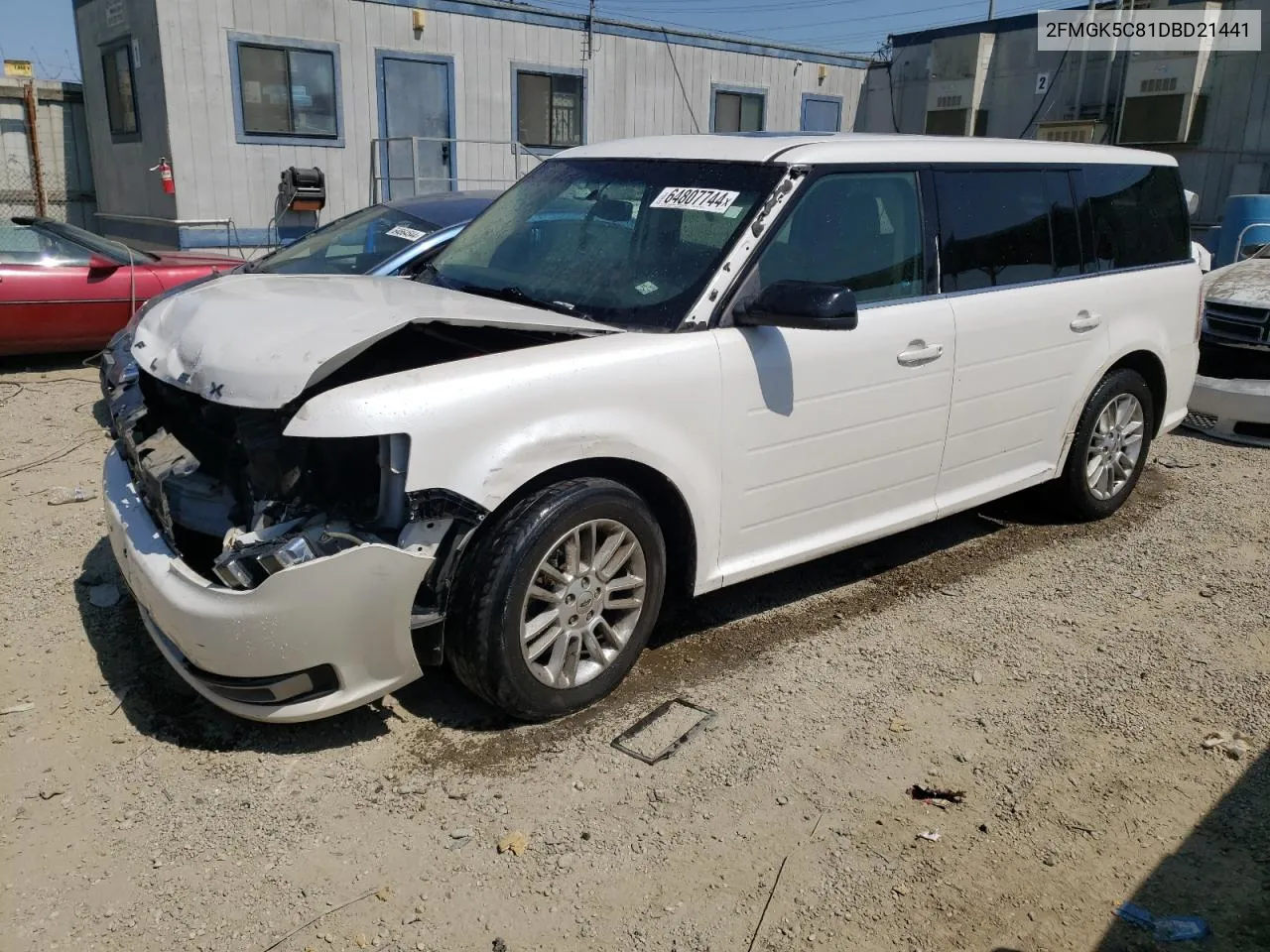 2013 Ford Flex Sel VIN: 2FMGK5C81DBD21441 Lot: 64807744